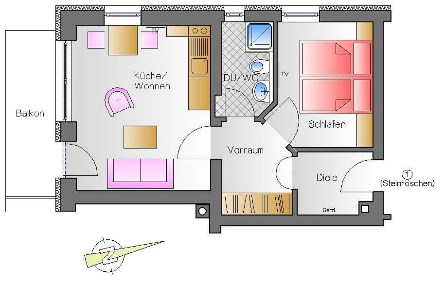 Fellhornhaus Ferienwohnungen Oberstdorf Eksteriør billede